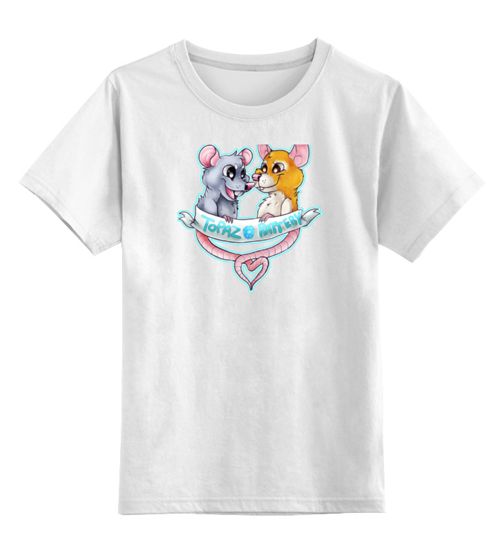 Printio Детская футболка классическая унисекс Две мышки