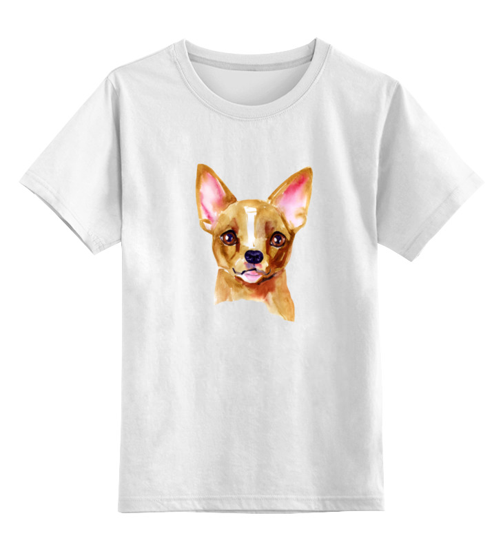 printio детская футболка классическая унисекс чихуа собака Printio Детская футболка классическая унисекс Чихуа