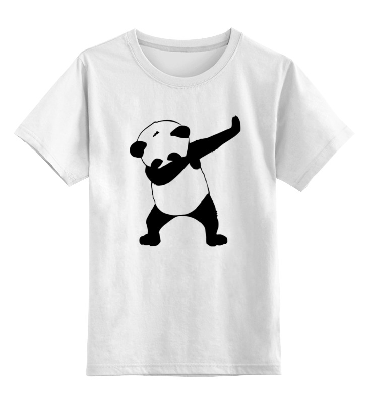 Printio Детская футболка классическая унисекс Panda dab сумка панда белый