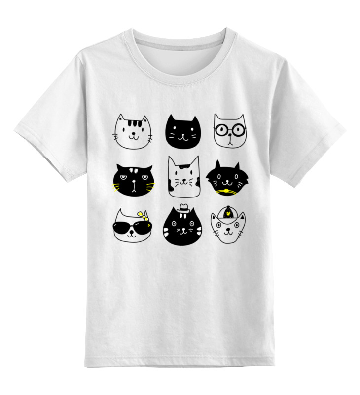 Printio Детская футболка классическая унисекс Милые котики
