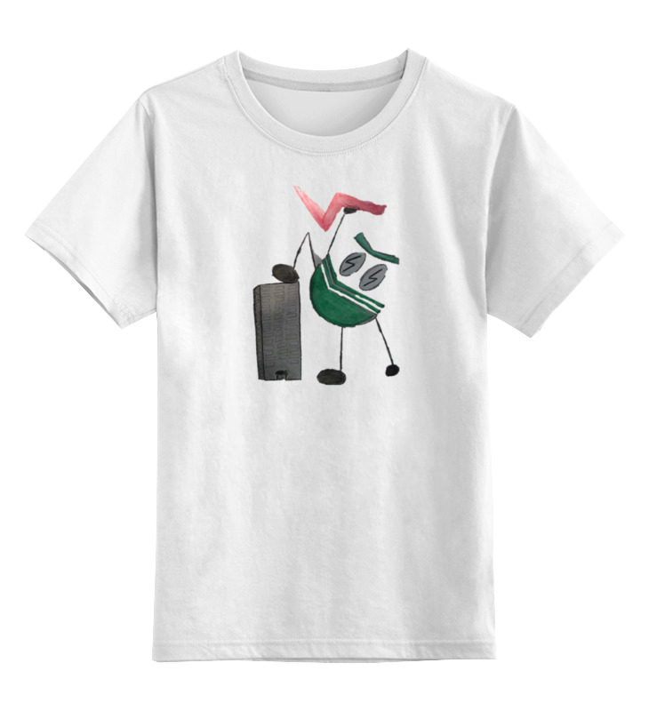 Printio Детская футболка классическая унисекс Сберсмайлик громовержец