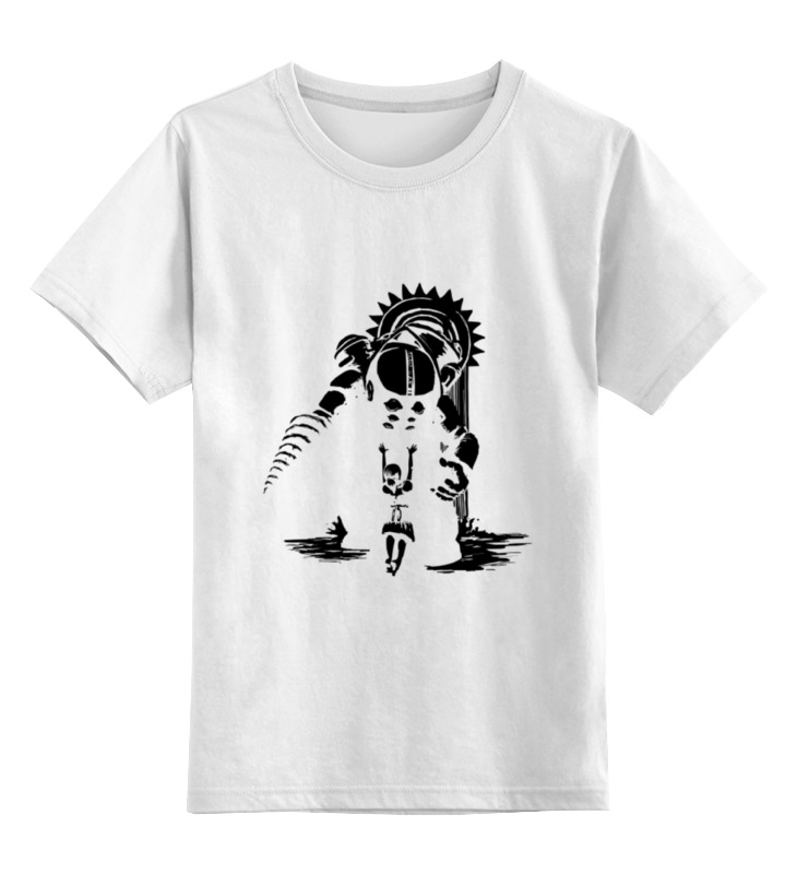 Printio Детская футболка классическая унисекс Biochock - big daddy мужская футболка сладкий папочка m белый