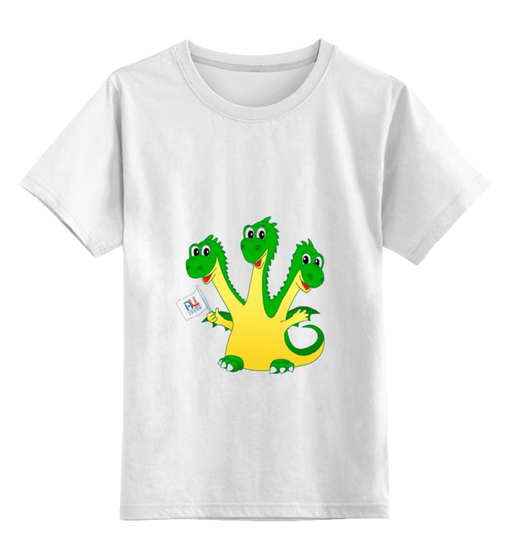 printio детская футболка классическая унисекс зомби и драконы Printio Детская футболка классическая унисекс Драконы