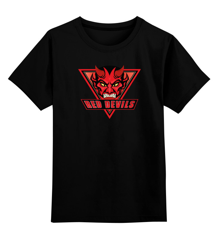 Printio Детская футболка классическая унисекс Red devils аптечка red devils weldtite суперсамоклейки