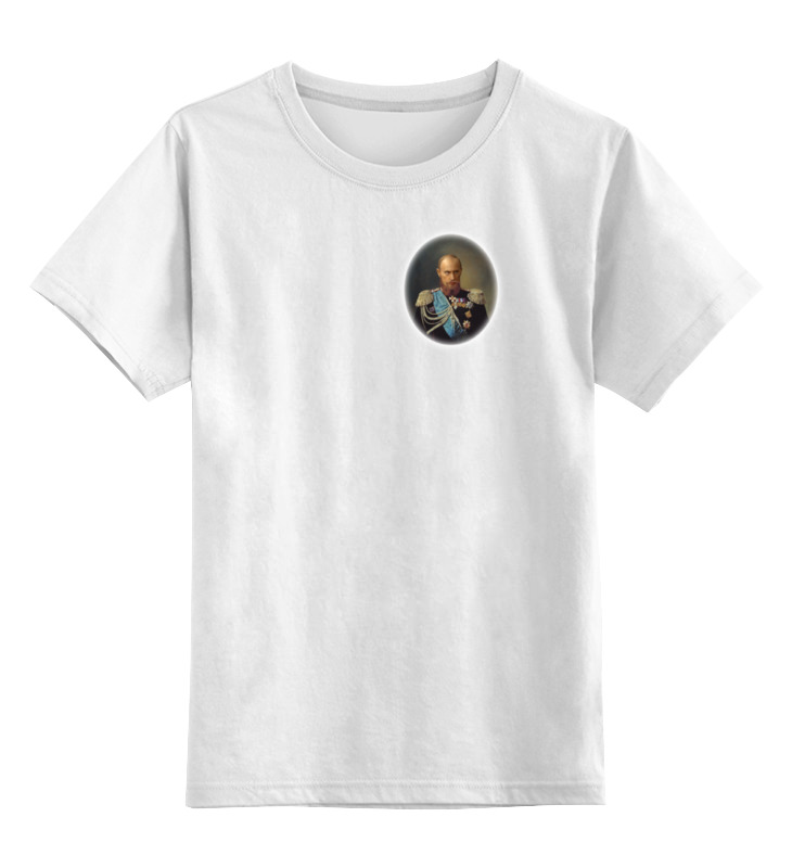 Printio Детская футболка классическая унисекс путин-царь