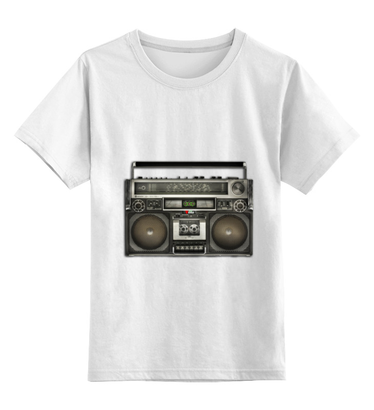 цена Printio Детская футболка классическая унисекс Магнитофон