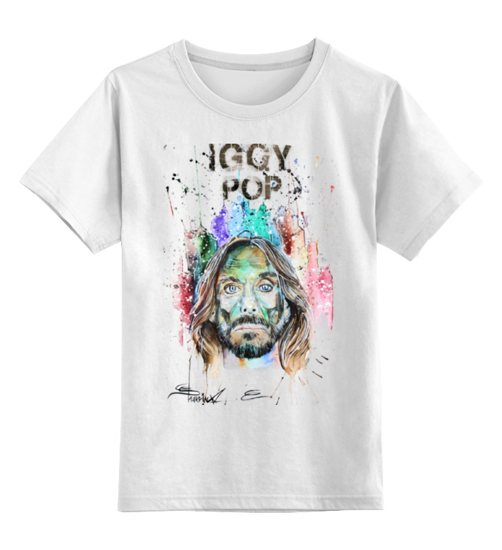 Printio Детская футболка классическая унисекс Iggy pop printio свитшот унисекс хлопковый iggy pop
