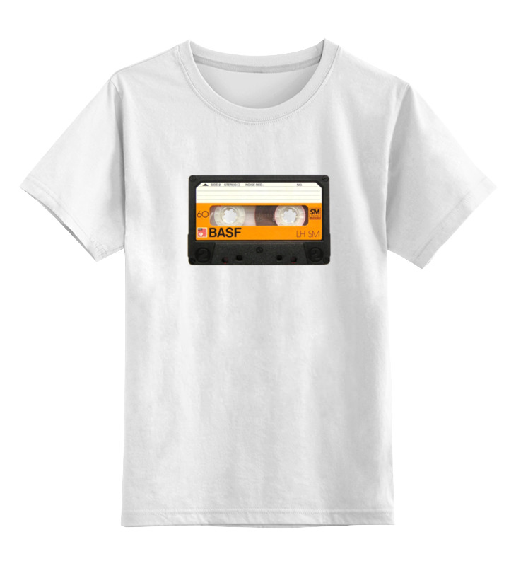 Printio Детская футболка классическая унисекс Кассета basf printio лонгслив кассета basf