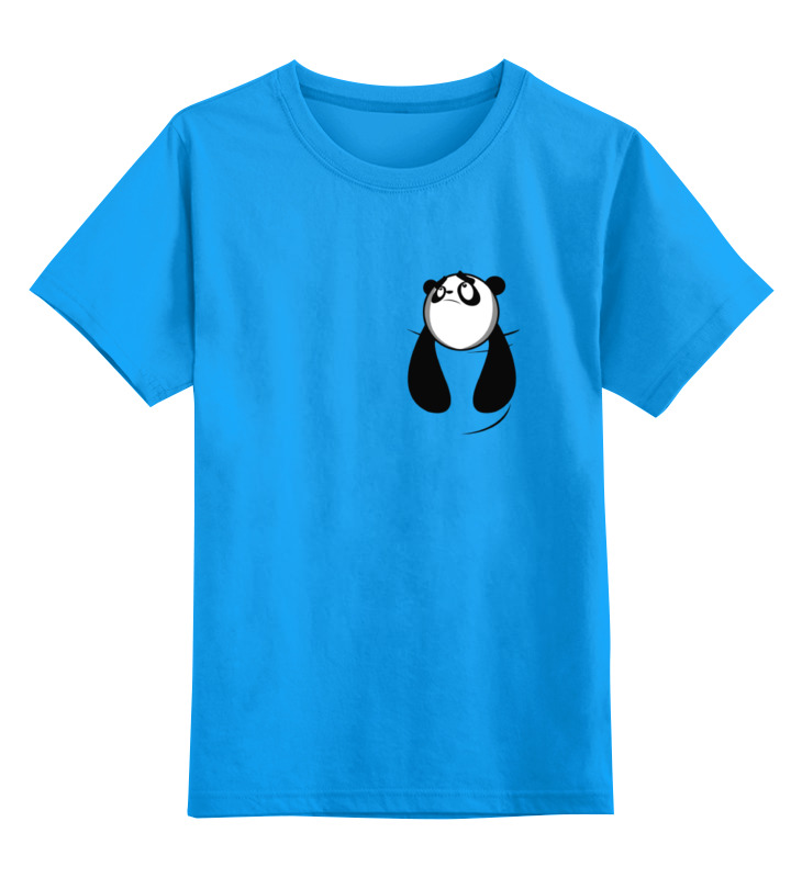 Printio Детская футболка классическая унисекс Панда в кармане printio детская футболка классическая унисекс собака в кармане