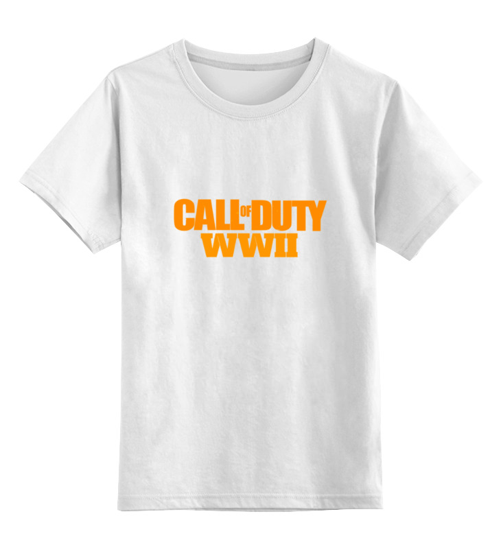 Printio Детская футболка классическая унисекс Call of duty ww2