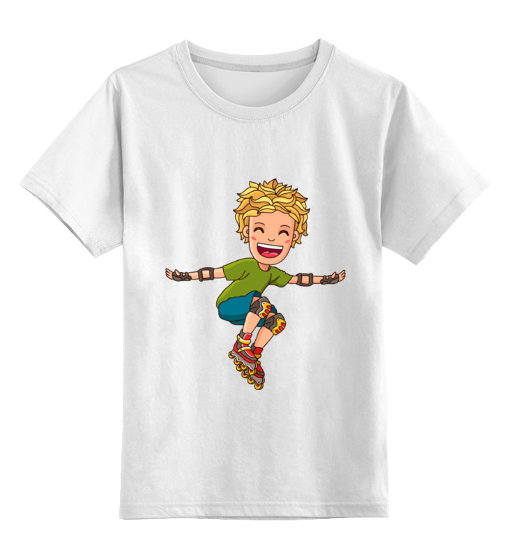 Printio Детская футболка классическая унисекс Ролики