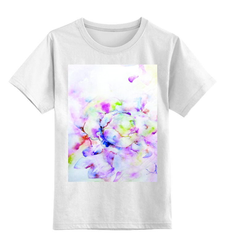 цена Printio Детская футболка классическая унисекс Распускающаяся роза