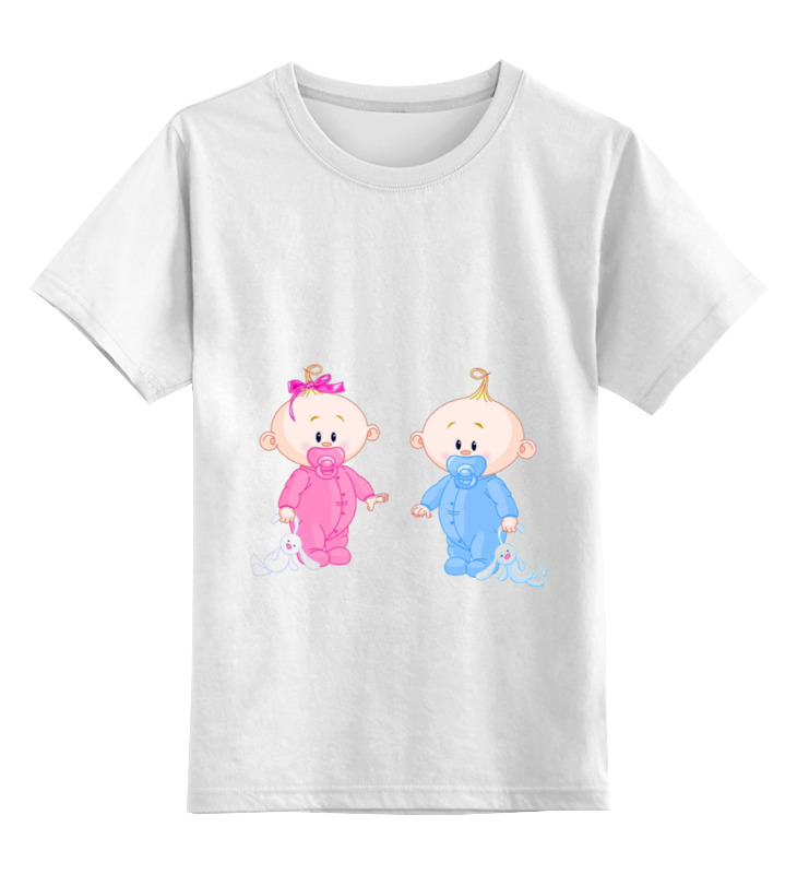 Printio Детская футболка классическая унисекс Дочка или сыночек цена и фото