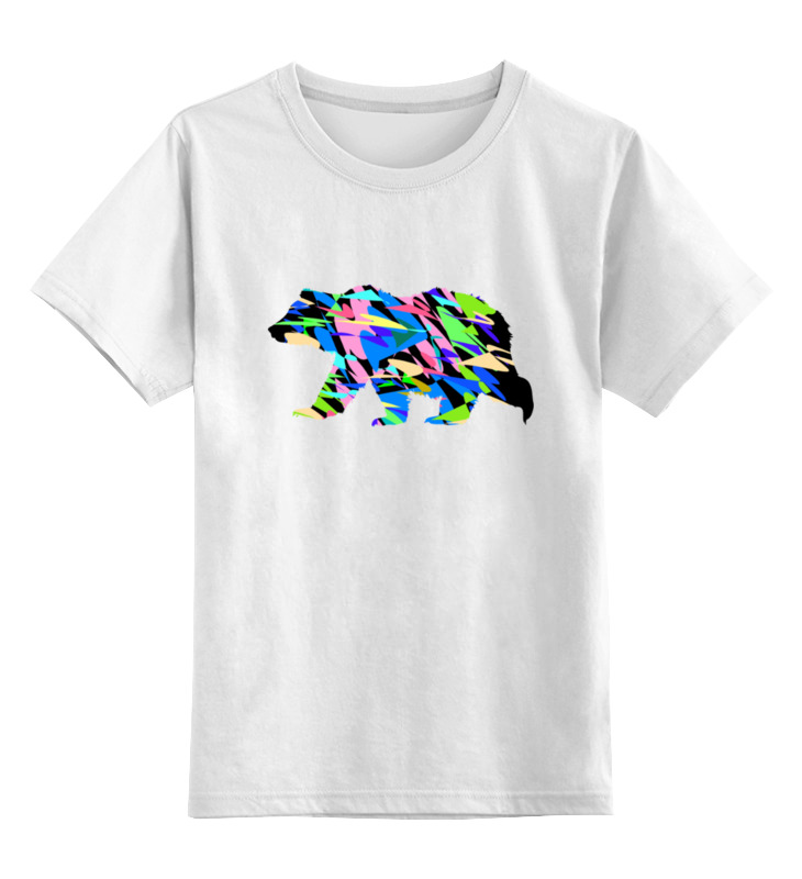 Printio Детская футболка классическая унисекс Медведь printio детская футболка классическая унисекс медведь