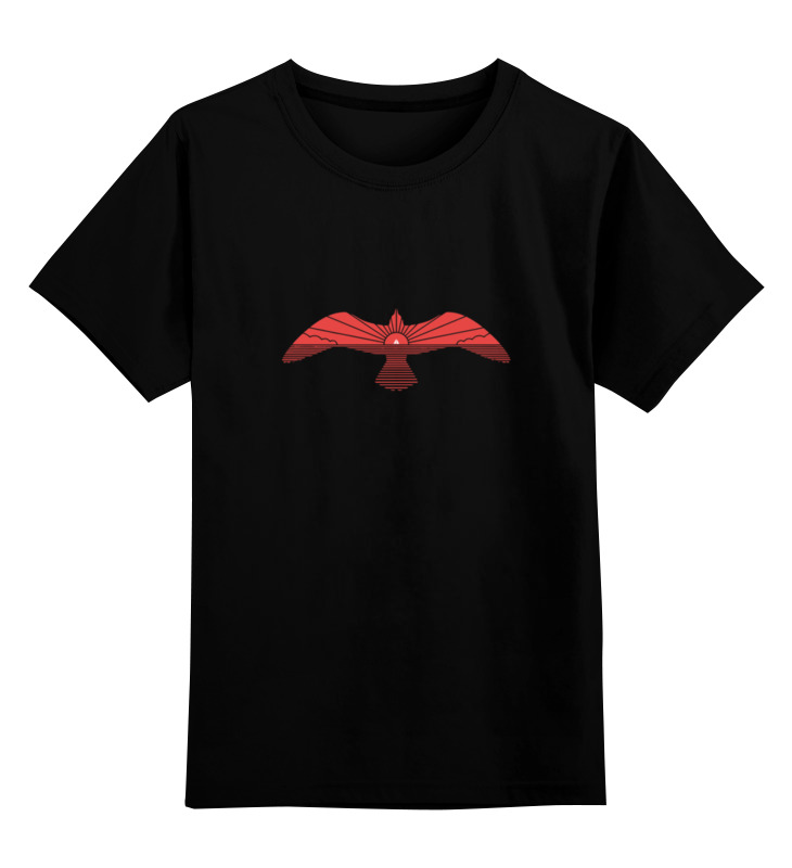 Printio Детская футболка классическая унисекс Red bird / красная птица printio футболка классическая red bird красная птица
