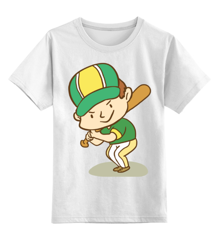 Printio Детская футболка классическая унисекс Юный бейсболист