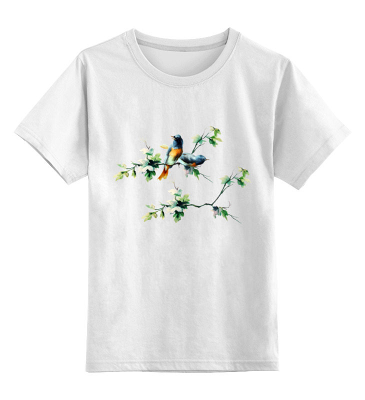 Printio Детская футболка классическая унисекс Птицы