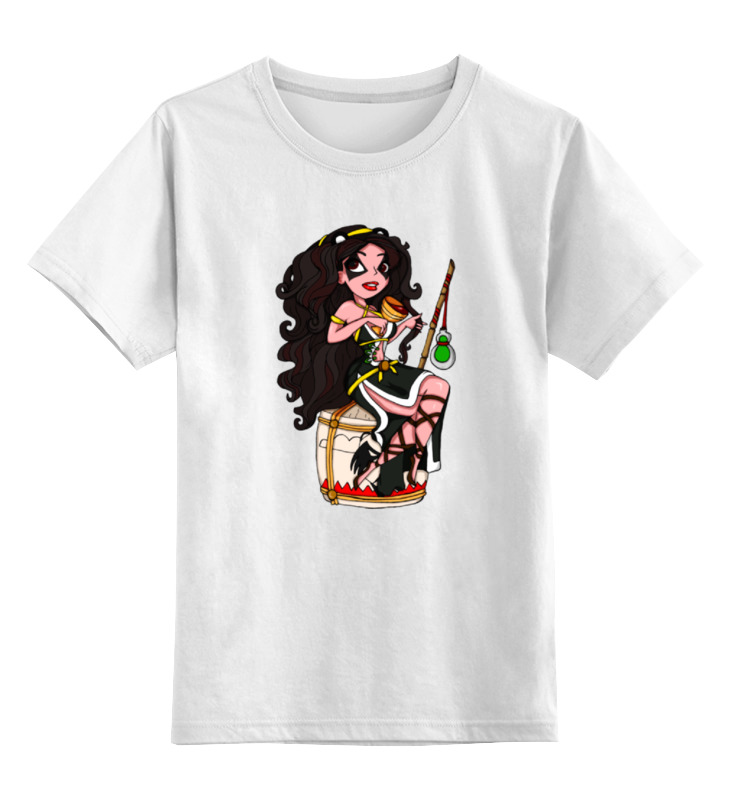 Printio Детская футболка классическая унисекс Девушка-чень printio футболка классическая девушка чень