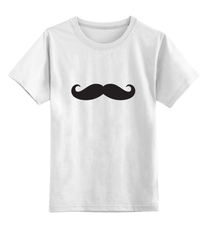 Printio Детская футболка классическая унисекс Завитые усы