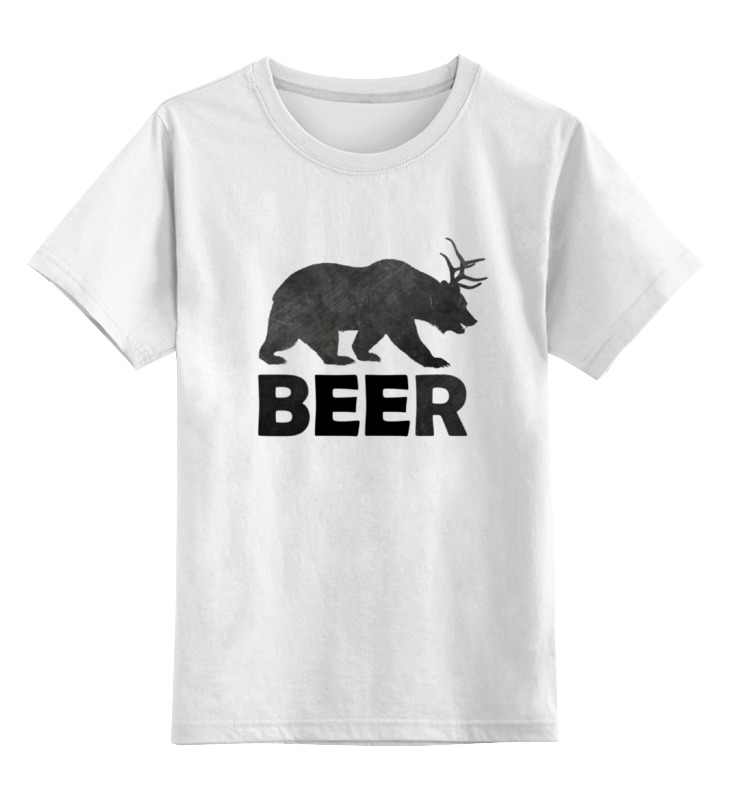 Printio Детская футболка классическая унисекс Beer (bear)
