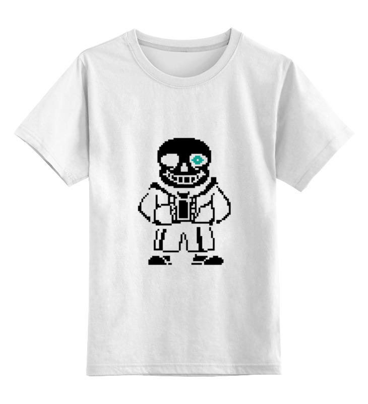Printio Детская футболка классическая унисекс Sans boss printio свитшот унисекс хлопковый sans boss