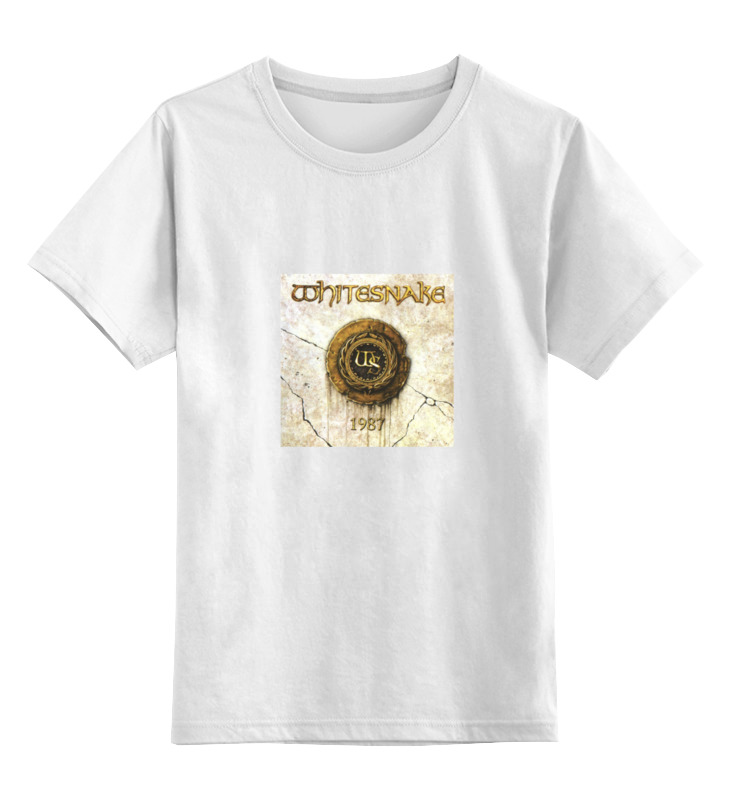 Printio Детская футболка классическая унисекс Whitesnake