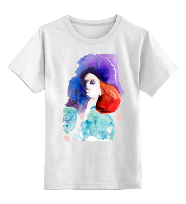Printio Детская футболка классическая унисекс Girl in colors