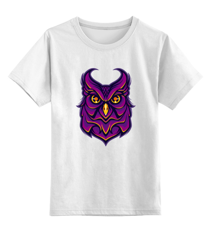 Printio Детская футболка классическая унисекс Ночная сова (owl) printio детская футболка классическая унисекс ночная сова owl