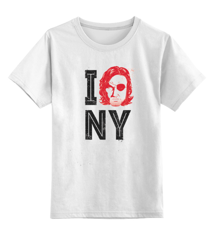 printio детская футболка классическая унисекс улица нью йорка Printio Детская футболка классическая унисекс Escape from new york / побег из нью йорка