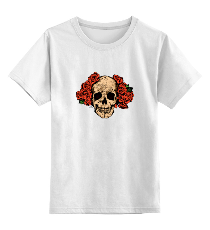 Printio Детская футболка классическая унисекс Mrs. skull