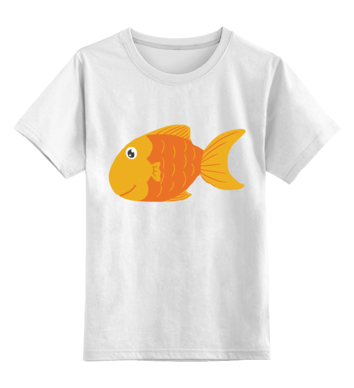 Printio Детская футболка классическая унисекс Золотая рыбка костюм детский золотая рыбка 2 134
