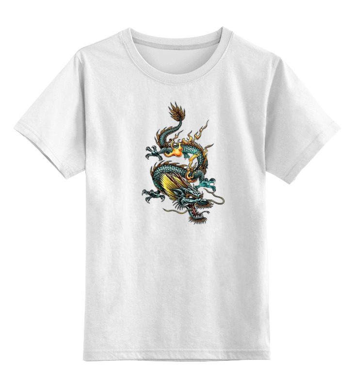 Printio Детская футболка классическая унисекс Китайский дракон