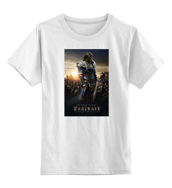 Printio Детская футболка классическая унисекс Warcraft детская футболка знак мага warcraft 116 белый