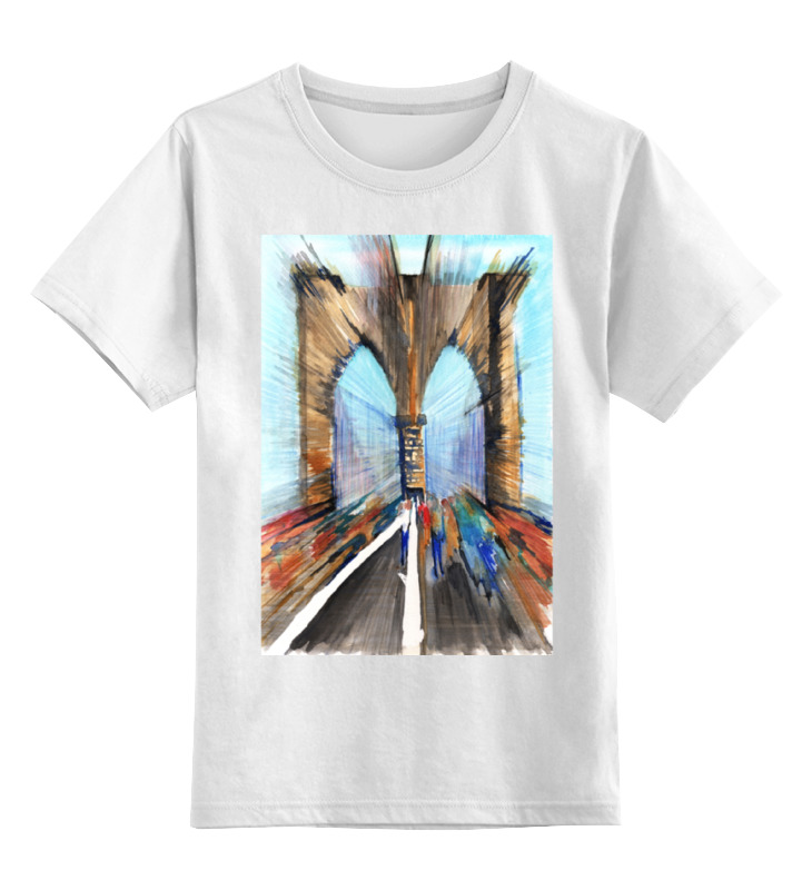 Printio Детская футболка классическая унисекс Бруклинский мост