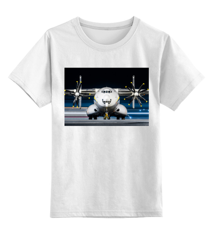 Printio Детская футболка классическая унисекс Самолет