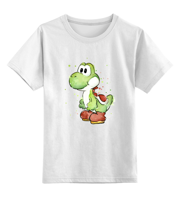 printio детская футболка классическая унисекс yoshi mario Printio Детская футболка классическая унисекс Yoshi (mario)