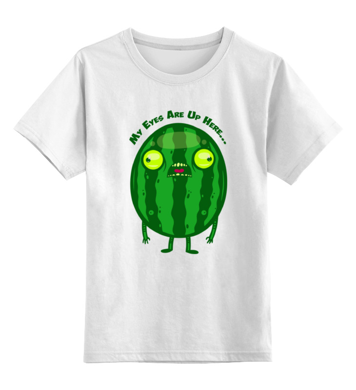 Printio Детская футболка классическая унисекс Забавный арбуз