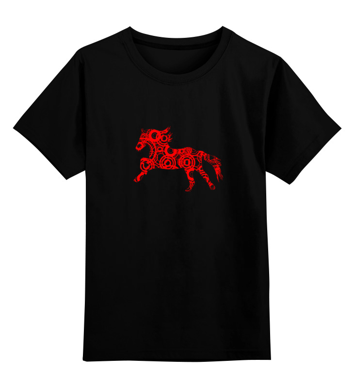 Printio Детская футболка классическая унисекс Horse art printio футболка классическая horse art