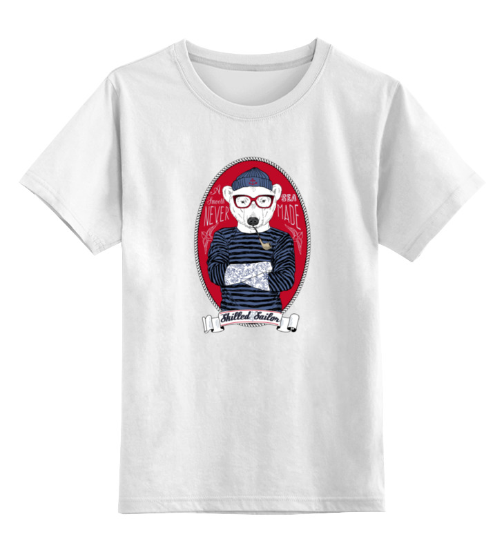 цена Printio Детская футболка классическая унисекс Моряк