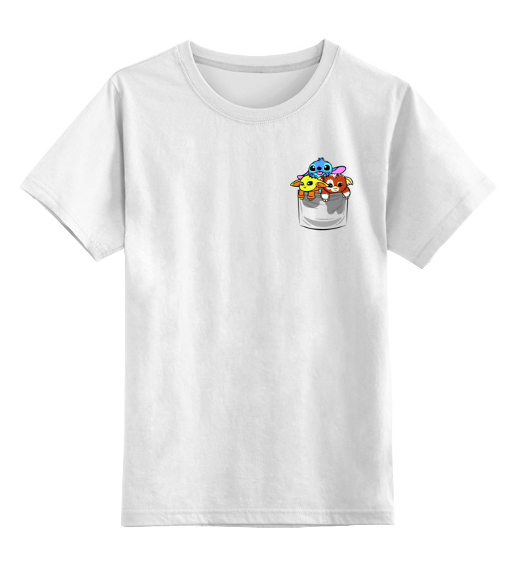 Printio Детская футболка классическая унисекс Милашки в кармашке