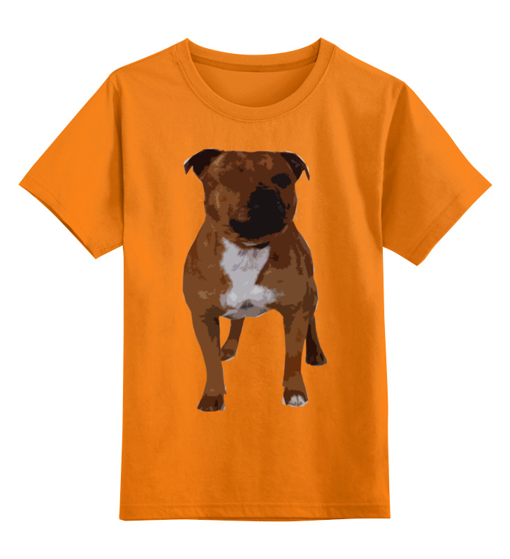 Printio Детская футболка классическая унисекс Собака - бультерьер