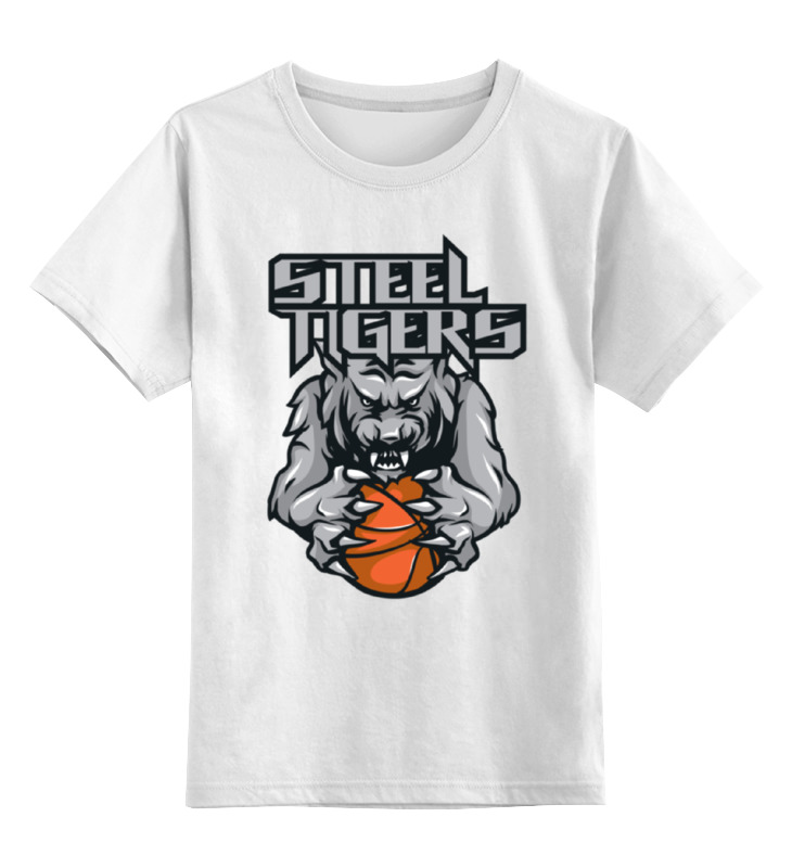 Printio Детская футболка классическая унисекс Тигры детская футболка собака с мячом 164 синий