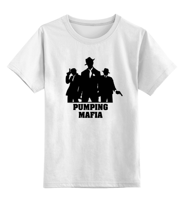 Printio Детская футболка классическая унисекс Pumping mafia #1 printio свитшот унисекс хлопковый pumping mafia 1