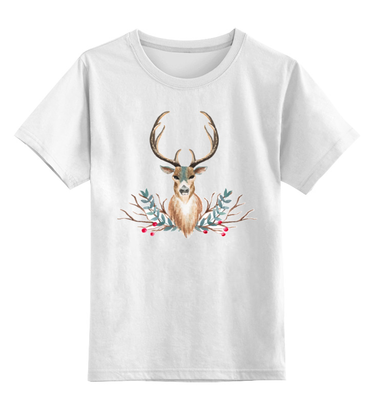 Printio Детская футболка классическая унисекс Deer (олень)