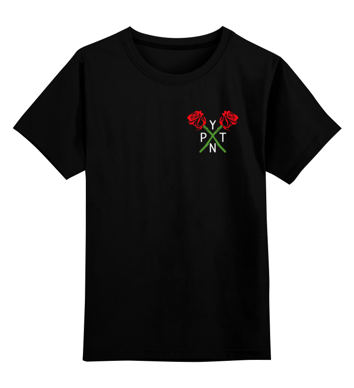 Printio Детская футболка классическая унисекс Пейтон мурмайер с розами printio футболка классическая худи с сердцем как у пейтона мурмайера