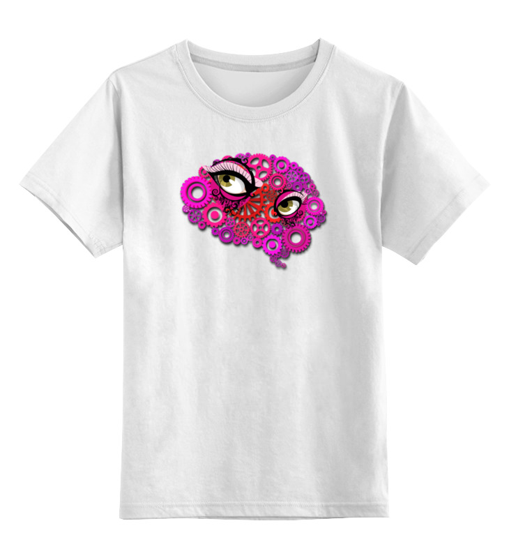 Printio Детская футболка классическая унисекс Электронный мозг