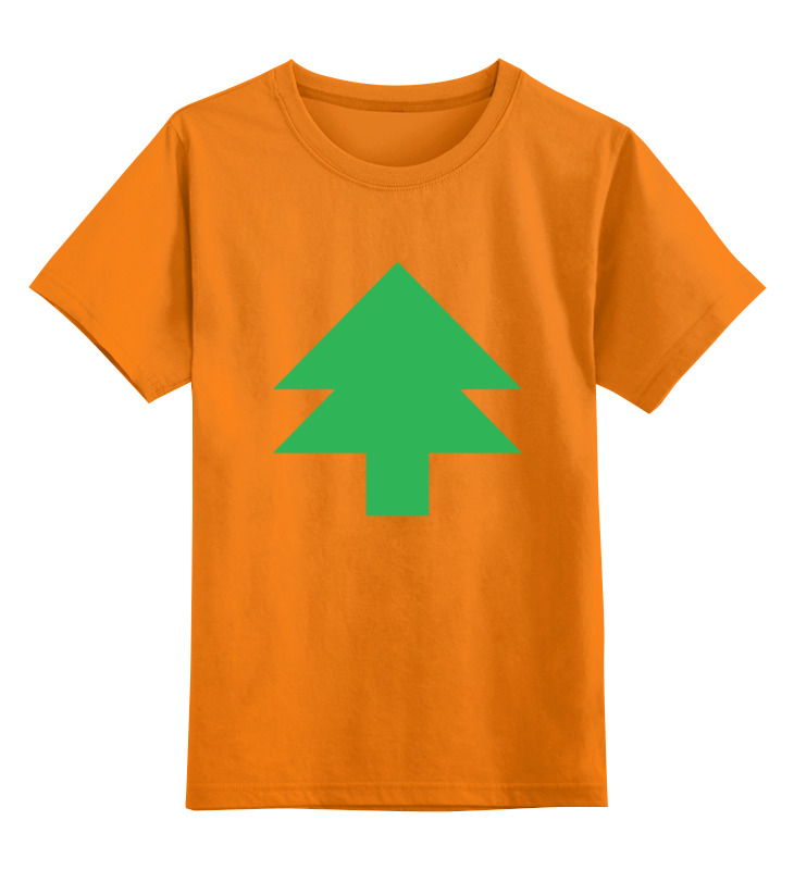 Printio Детская футболка классическая унисекс Ёлка танграм printio кепка зелёная ёлка танграм