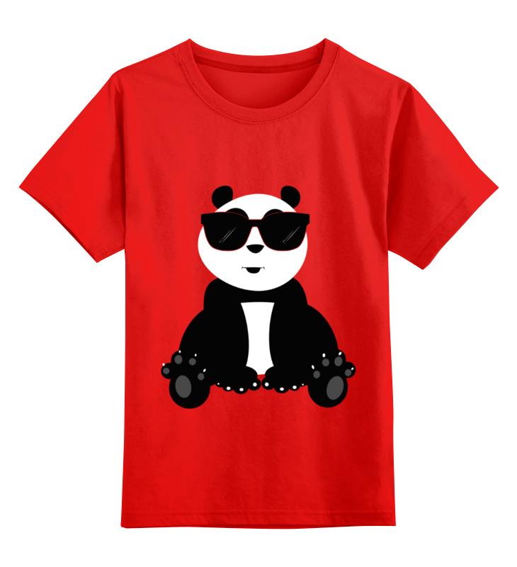 Printio Детская футболка классическая унисекс Панда printio детская футболка классическая унисекс капитан панда