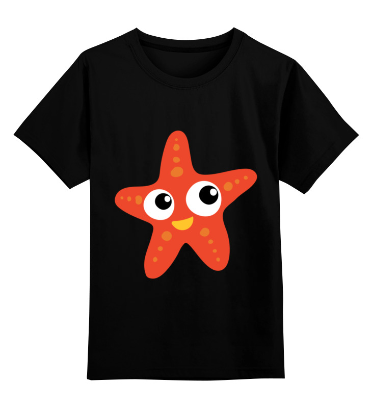 Printio Детская футболка классическая унисекс Морская звезда printio слюнявчик морская звезда