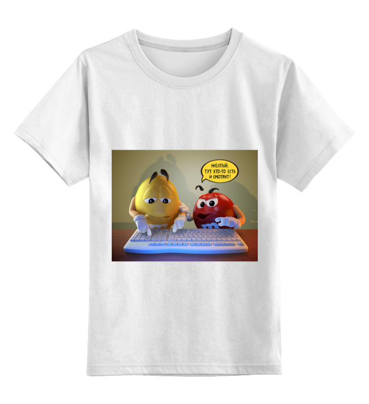 Printio Детская футболка классическая унисекс M&m's драже m